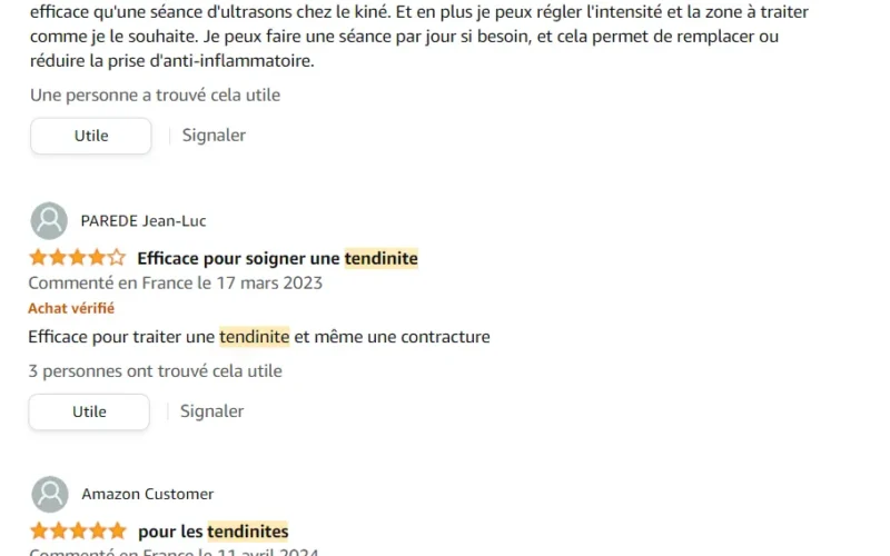 avis-clients-revitive-ultrason-tendinite