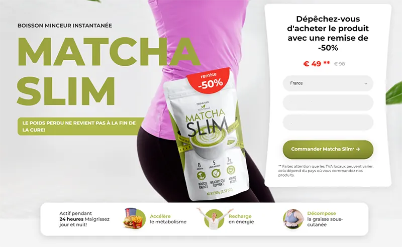 matcha slim site officiel fr